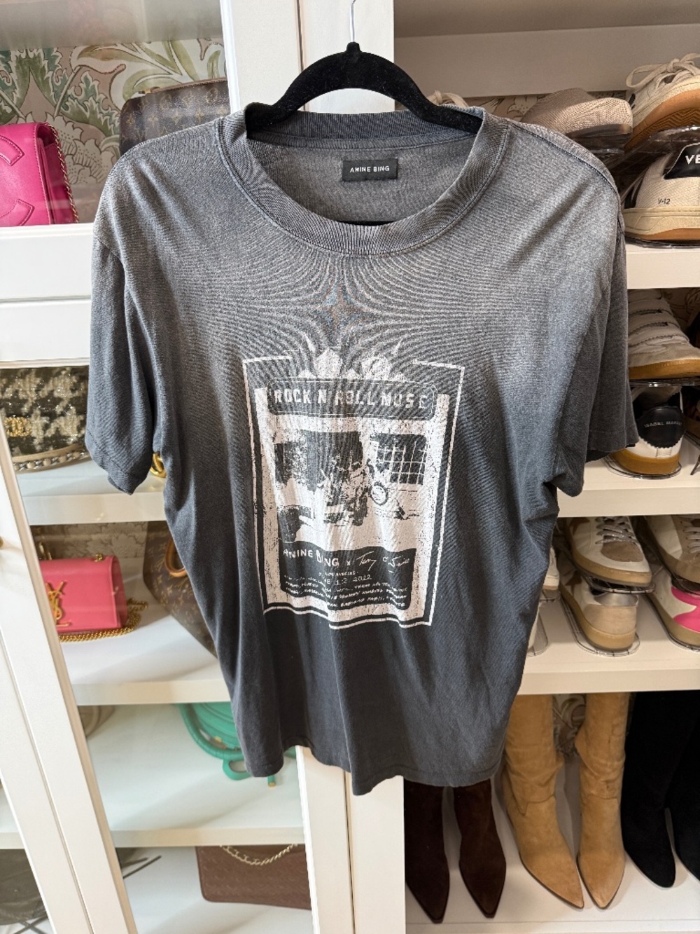 Anine Bing Lili Tee Ab X To X Rolling Stones